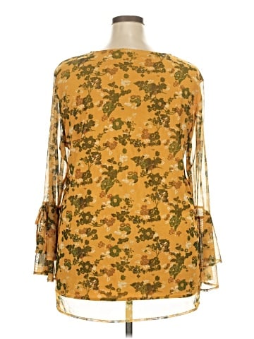 Skye's The Limit 3/4 Sleeve Blouse (view 2)
