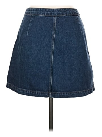 Topshop Denim Skirt (view 2)
