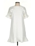 CeCe 100% Polyester Ivory Casual Dress Size 0 - photo 1