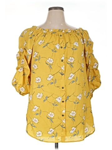 Suzanne Betro 3/4 Sleeve Blouse (view 1)