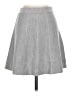 Theory Chevron-herringbone Gray Wool Skirt Size S - photo 1