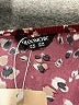 BLOOMCHIC Burgundy 3/4 Sleeve Blouse Size 30 - photo 7