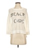 INC International Concepts Ivory Pullover Sweater Size S - photo 1