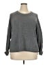Gap Solid Gray Pullover Sweater Size XXL - photo 1