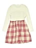 Shein Plaid Ivory Dress Size 8 - photo 2
