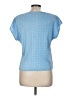 TanJay 100% Polyester Blue Short Sleeve Top Size M (petite) - photo 2