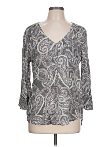 Fred David 3/4 Sleeve Blouse (view 1)