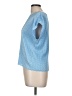 TanJay 100% Polyester Blue Short Sleeve Top Size M (petite) - photo 5