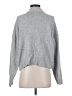 Gap Solid Gray Turtleneck Sweater Size S (petite) - photo 2
