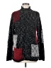 Chico's Design Tweed Black Turtleneck Sweater Size Med (1) - photo 1