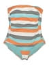 Tommy Bahama Stripes Gray One Piece Swimsuit Size 16 - photo 1