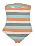 Tommy Bahama Stripes Gray One Piece Swimsuit Size 16 - photo 2
