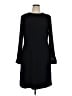 J.Crew 100% Polyester Solid Black Casual Dress Size 16 (tall) - photo 1