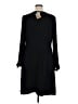 J.Crew 100% Polyester Solid Black Casual Dress Size 16 (tall) - photo 2