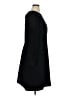 J.Crew 100% Polyester Solid Black Casual Dress Size 16 (tall) - photo 4