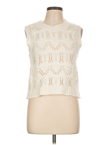 Pink Rose Sweater Vest (view 1)