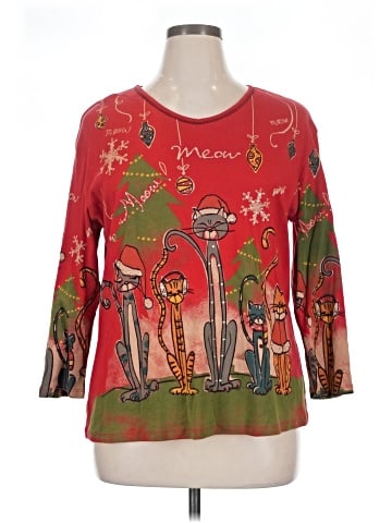 Jess & Jane 3/4 Sleeve T-Shirt (view 1)