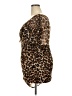 Libian Animal Print Brown Casual Dress Size 2X - photo 5