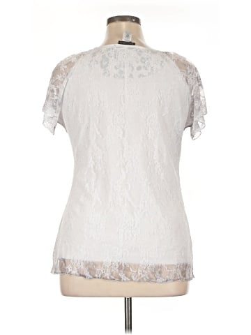 Brittany Black Short Sleeve Blouse (view 2)