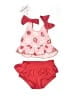 Unbranded Hearts Red Two Piece Swimsuit Size 3-6 mo - photo 2