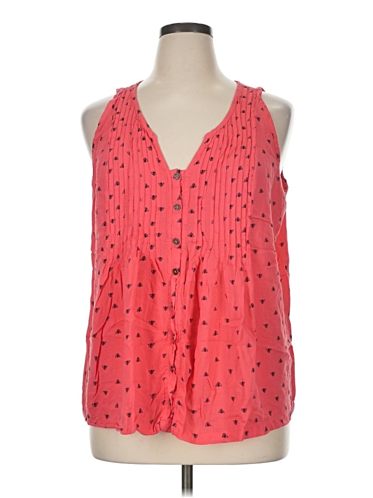 Pre-owned Torrid Sleeveless Blouse In Pink