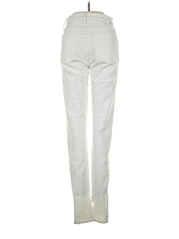 Madewell Taller 9" Mid-Rise Skinny Jeans in Pure White (view 2)