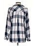 Kut from the Kloth 100% Lyocell Plaid Gray Long Sleeve Blouse Size S - photo 2