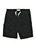Free Planet Solid Black Cargo Shorts Size 10 - photo 1