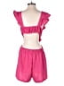 Shein Solid Pink Romper Size 8 - 10 - photo 2