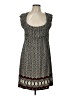 Max Studio Print Gray Casual Dress Size S - photo 1