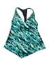 Magicsuit Print Teal Swimsuit Top Size 10 - photo 1