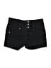 Squeeze Black Denim Shorts Size 8 - photo 1