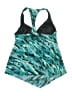 Magicsuit Print Teal Swimsuit Top Size 10 - photo 2