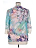 Adiva 100% Polyester Blue 3/4 Sleeve Blouse Size XL - photo 2