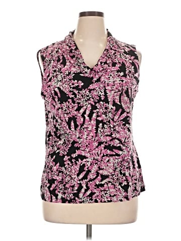 Tahari by ASL Sleeveless Blouse (view 1)