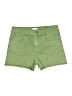 STUDIO BLUE Solid Green Denim Shorts Size 28 waist - photo 1