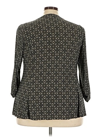 Roz & Ali 3/4 Sleeve Blouse (view 2)