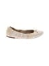 Sam Edelman Metallic Ivory Flats Size 8 1/2 (wide) - photo 1
