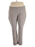 Lands' End Solid Gray Active Pants Size 3X - photo 1