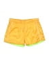 Puma 100% Polyester Color Block Yellow Athletic Shorts Size 6X - photo 1