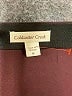 Coldwater Creek Solid Burgundy Formal Skirt Size 18 - photo 4