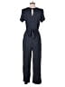 J.Jill Polka Dots Blue Jumpsuit Size S - photo 2