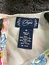 Chaps 100% Polyester Floral White Dress Size 6 - photo 3