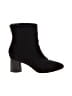 Just Fab Black Ankle Boots Size 8 1/2 - photo 1