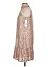 Julia Jordan Metallic Gold Cocktail Dress Size 4 - photo 5