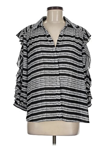 Investments 3/4 Sleeve Blouse (view 1)