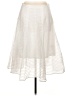 Leifsdottir 100% Polyester Stripes White Formal Skirt Size 12 - photo 1