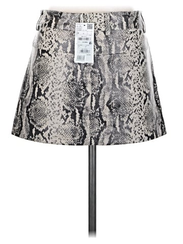 MNG Faux Leather Skirt (view 2)