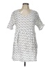 Serra 100% Cotton Polka Dots White Casual Dress Size L - photo 1