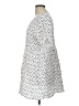 Serra 100% Cotton Polka Dots White Casual Dress Size L - photo 5